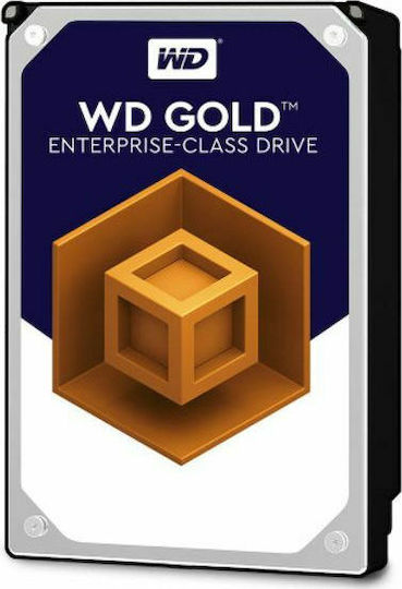 Western Digital Gold 8TB HDD Hard Drive 3.5" SATA III 7200rpm with 256MB Cache for NAS / Server WD8004FRYZ