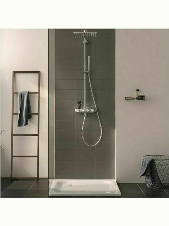 Grohe Euphoria Smartcontrol System 310 Duo Shower Column with Bathtub Mixer 110.4cm Silver