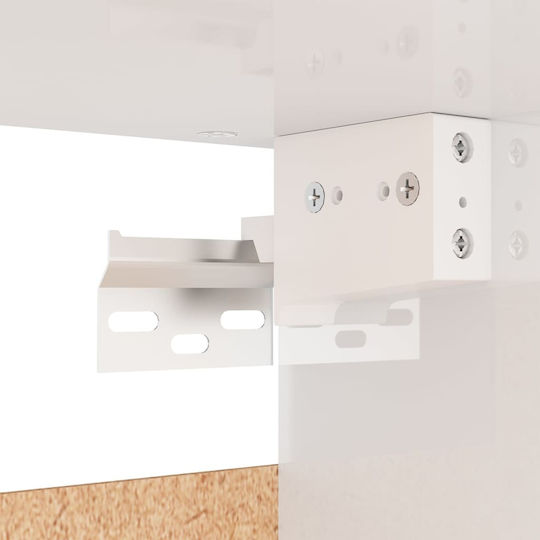 vidaXL Bathroom Cabinet L70xW32.5xH35cm White