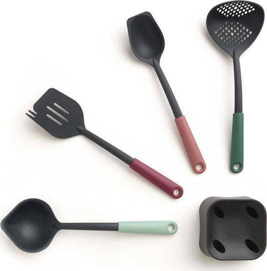 Brabantia Plastic Cooking Utensil Set Multicolour Tasty 5pcs