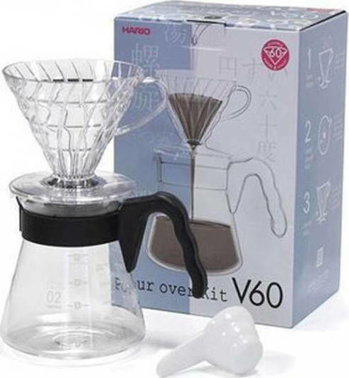 Hario V60 Glass Clever Dripper 170x125x220mm
