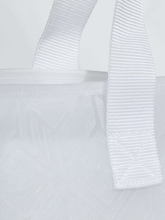 adidas Originals Shopper Fabric Shopping Bag in White color
