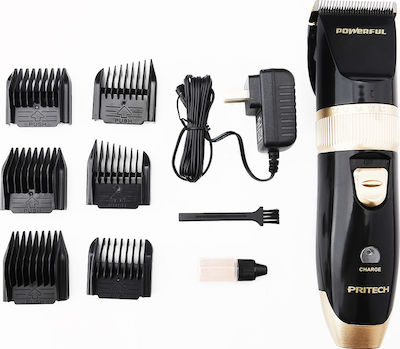 PriTech Electric Hair Clipper Black/Gold RP-1501