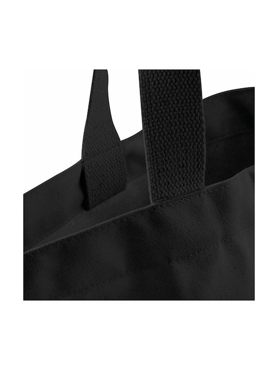 Westford Mill W850 Βαμβακερή Τσάντα για Ψώνια σε Μαύρο χρώμα