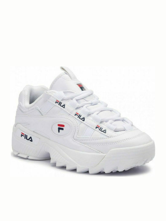Fila D-Formation Γυναικεία Chunky Sneakers Λευκά