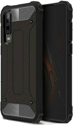 Hurtel Back Cover Hybrid Armor Μαύρο (Huawei P30)