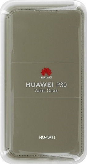 Huawei Книга Изкуствена кожа Каки (Huawei P30)