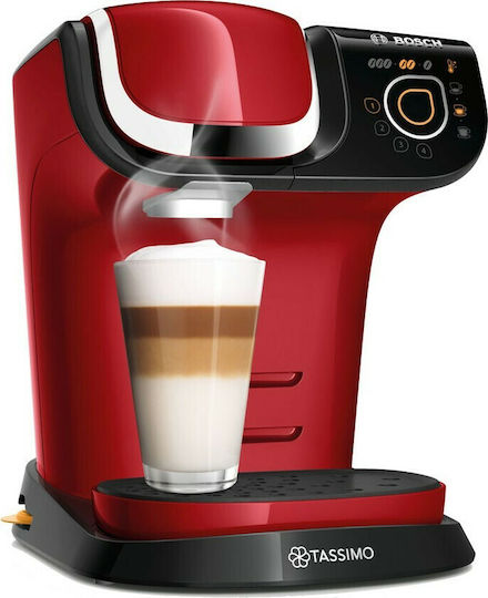 Bosch My Way 2 Pod Coffee Machine Tassimo Pressure 3.3bar Red