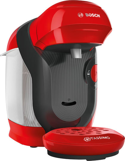 Bosch Style Pod Coffee Machine Tassimo Pressure 3.3bar Red