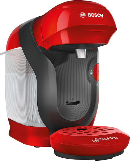 Bosch Style Pod Coffee Machine Tassimo Pressure 3.3bar Red