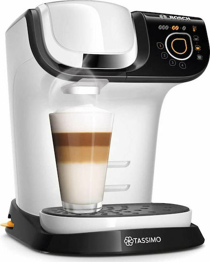 Bosch My Way 2 Pod Coffee Machine Tassimo Pressure 3.2bar White