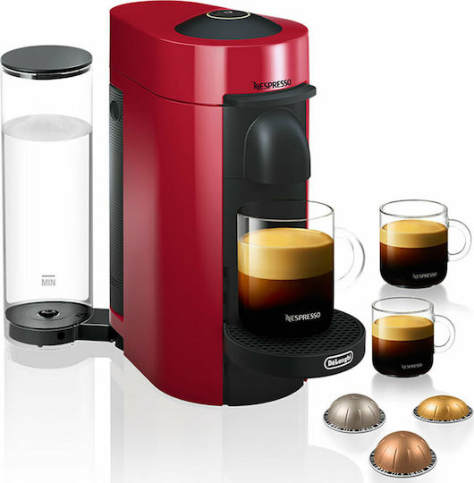 De'Longhi Vertuo Plus Pod Coffee Machine Vertuo Red