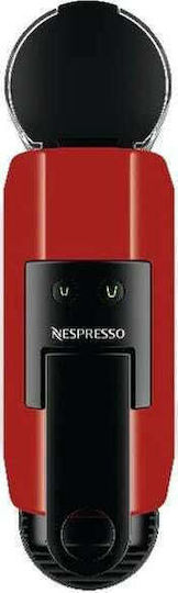 De'Longhi Essenza Mini Pod Coffee Machine Nespresso Pressure 19bar with Milk Frother Red