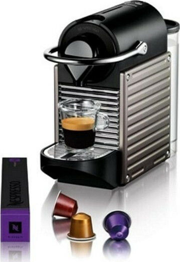 Krups Pixie Pod Coffee Machine Nespresso Pressure 19bar Titan