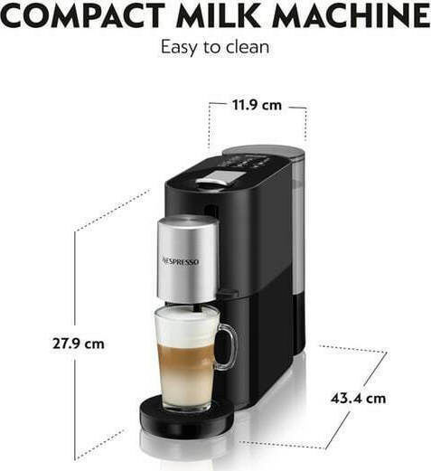 Krups Atelier Espressor pentru capsule Nespresso Presiune 19bar Negru