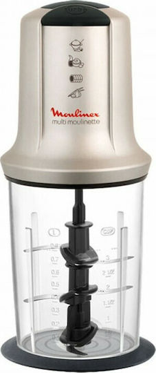 Moulinex Moulinette XXL Πολυκόπτης Multi 500W με Δοχείο 800ml Μπεζ