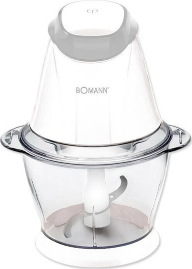 Bomann MZ 449 Multi Chopper 250W mit 1l Behälter Weiß