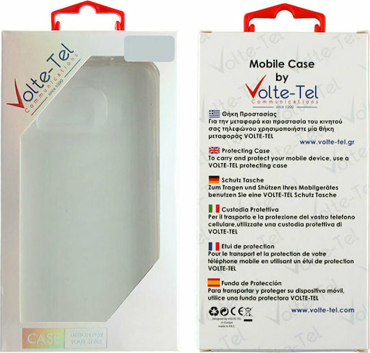Volte-Tel Slimcolor Air Back Cover Σιλικόνης Διάφανο (Galaxy M12)