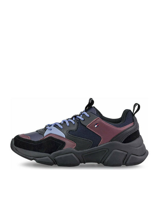 Tommy Hilfiger Cosy Chunky Γυναικεία Chunky Sneakers Πολύχρωμα