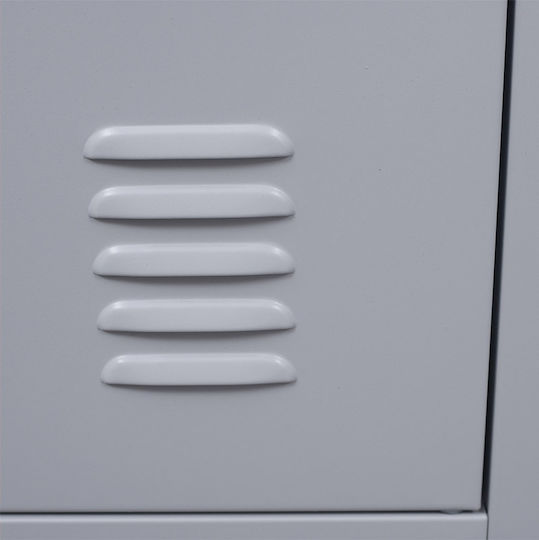 Locker Metal with 3 Cabinets 38x45x180cm