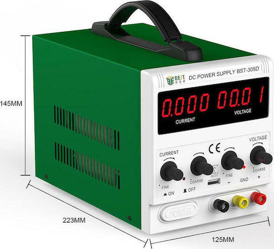 Best Laboratory Power Supply with 1 Channel 30V 5A BST-305D
