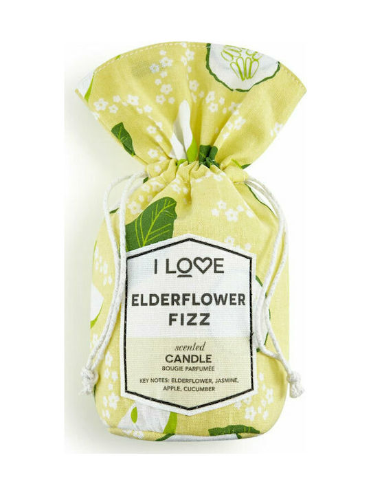 I Love Cosmetics Aromatic Candle In Jar With Elderflower Fizz Perfume 200gr