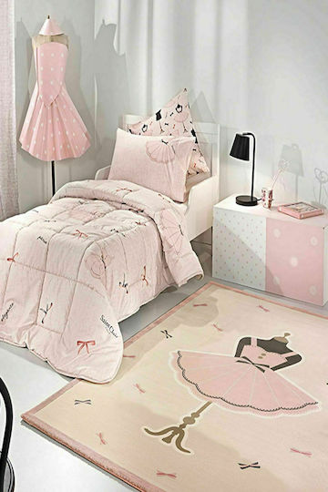 Saint Clair Charm Παιδικό Χαλί Ροζ 150x200cm