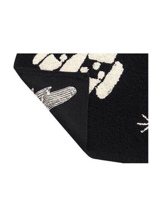 Lorena Canals Handmade Kids Cotton Rug Universe Stars 140x200cm
