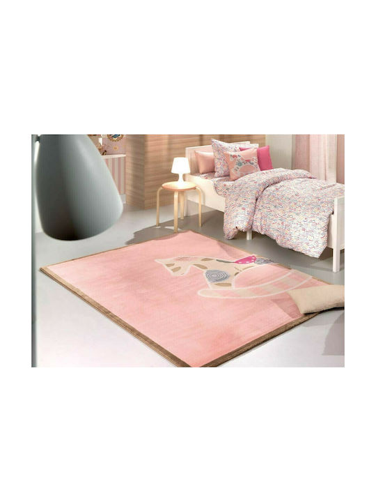 Saint Clair Toy Kinder Teppich Rosa 115x175cm