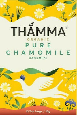 Thamma Organic Pure Chamomile Chamomile Organic Product 12 Bags 12gr