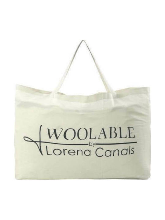 Lorena Canals Berber Soul Ръчно изработено Детско килимче Вълнено Бежов 140x200см