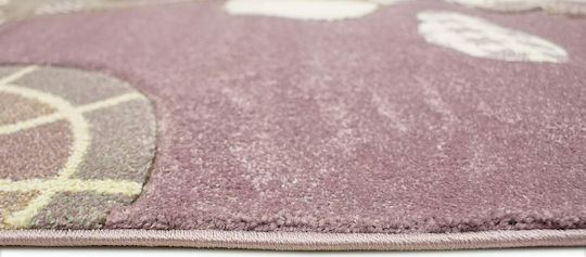 Tzikas Carpets 21914-750 Детско килимче Лилав 133x190см Дебелина 13мм