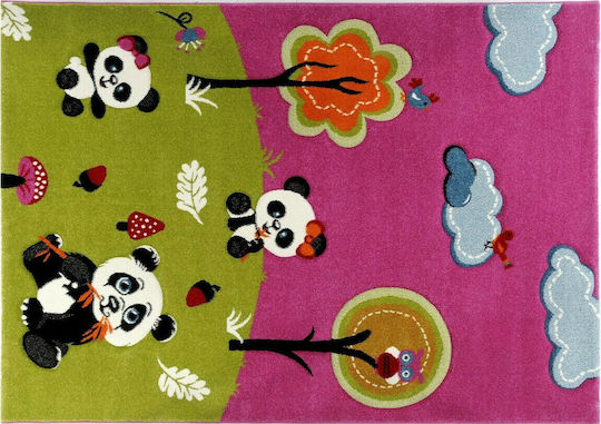 Tzikas Carpets 13762-540 Kinder Teppich Fuchsie 160x230cm Dicke 13mm
