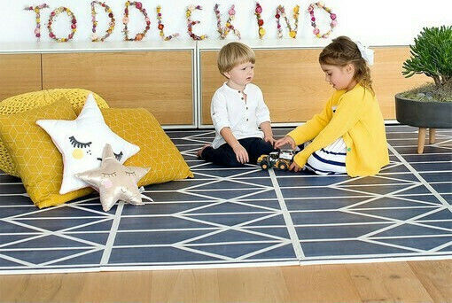 Toddlekind Kinder-Bodenpuzzle Nordic Petrol 6 Teile