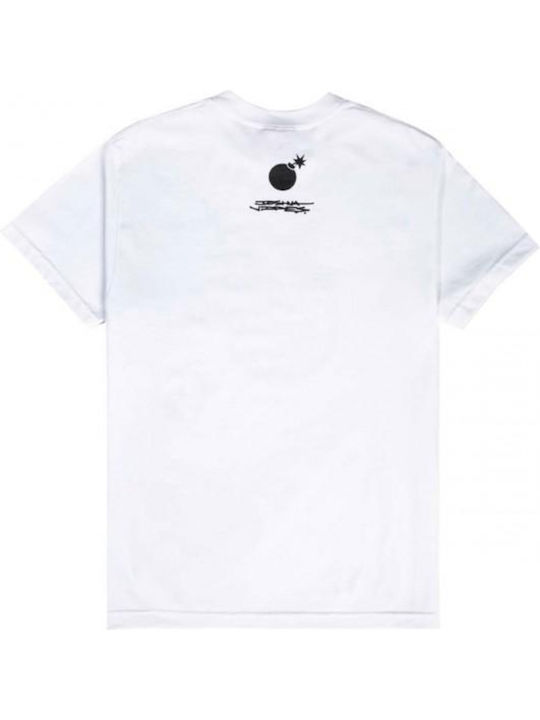 The Hundreds X Joshua Vides Herren T-Shirt Kurzarm Weiß