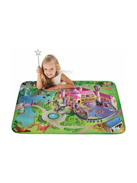 House of Kids Принцеса Детска игрална пътека Многоцветен 130x180см