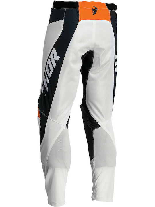 Thor Pulse Reactair Καλοκαιρινό Ανδρικό Παντελόνι Motocross White/Mint