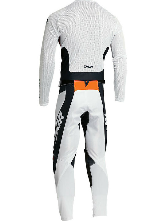 Thor Pulse Reactair Summer Motocross Pants White/Mint