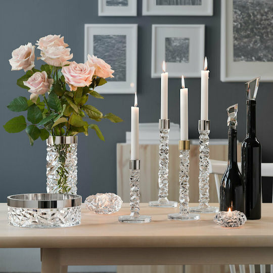 Orrefors Decorative Vase Carat Transparent 20.4x20.4x16.8cm