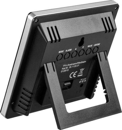 TFA Sun Wireless Digital Weather Station Tabletop Black