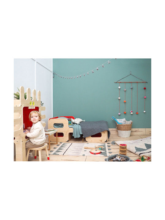 Lorena Canals Handmade Kids Cotton Rug Mini Azteca 70x100cm
