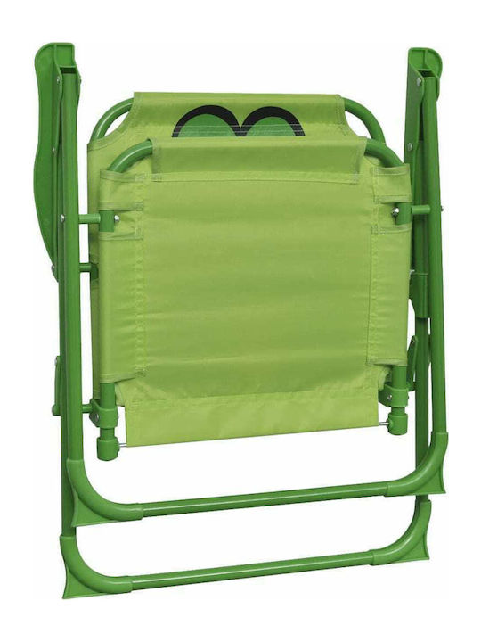 Garden Bistro Kids Table and Chairs Set Green vidaXL