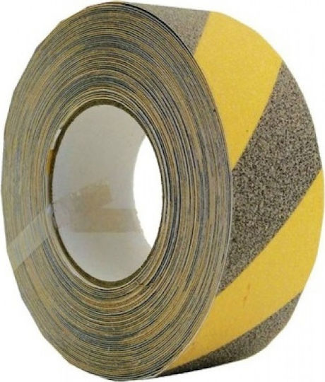 Interfilm Anti-Slip Yellow-Black Αυτοκόλλητη Αντιολισθητική Ταινία Πολύχρωμη 20mx50mm