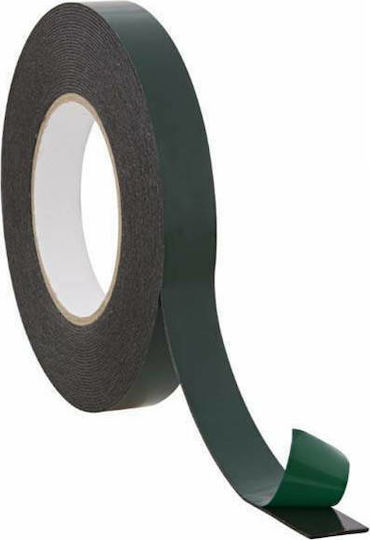 Auto Gs Self-Adhesive Double-Sided Tape Black 5mmx20m 1pcs