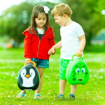 My Carry Potty Portable Potty Dino with Lid Green up to 50kg