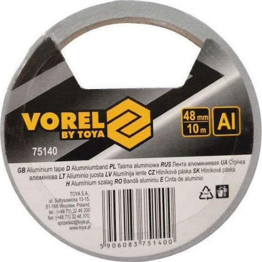 Vorel Selbstklebend Aluminium-Band Gray 48mmx10m 1Stück