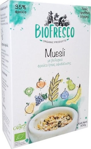 Biofresco Organic Muesli Fruit 300gr