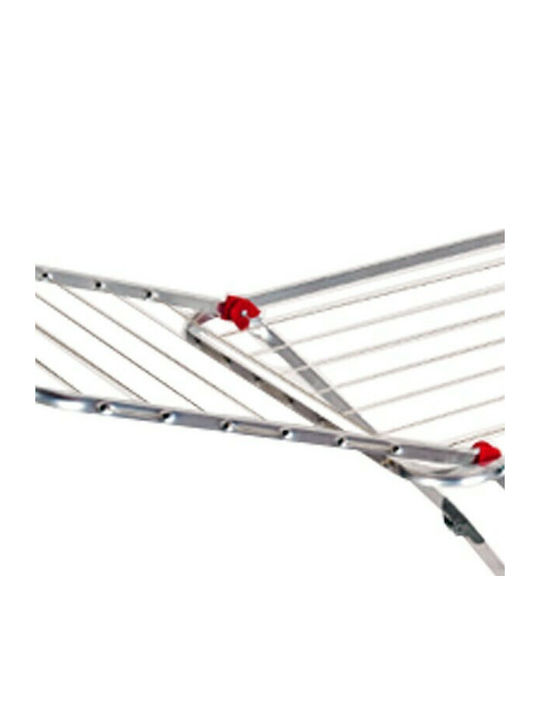 Aplostrak Poseidon Aluminum Folding Floor Clothes Drying Rack with Hanging Length 20m