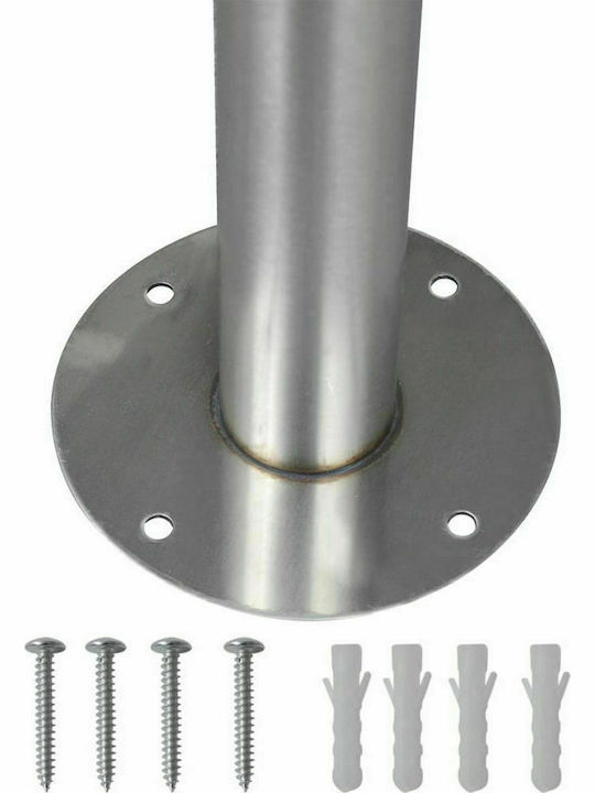 vidaXL Outdoor Mailbox Inox in Silver Color 37.5x13x31cm