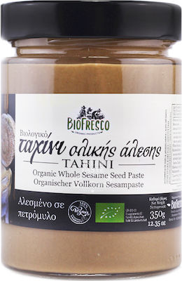 Biofresco Produs organic Tahini από Αναποφλοίωτο Σουσάμι 370gr